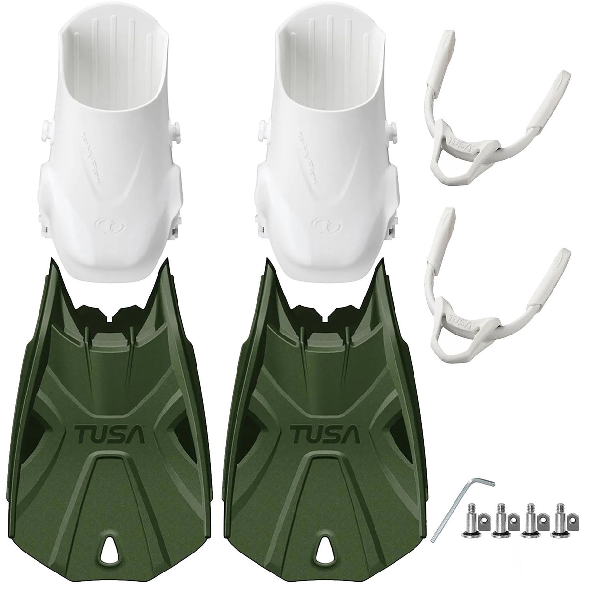 Tusa Color Kit Build Tri-Force with Bungee Strap