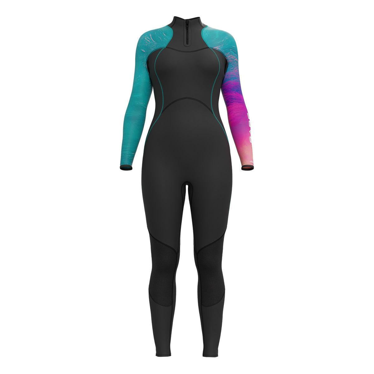 Bare 3/2mm Nixie Ultra 2.0 womens wetsuit Gradient front