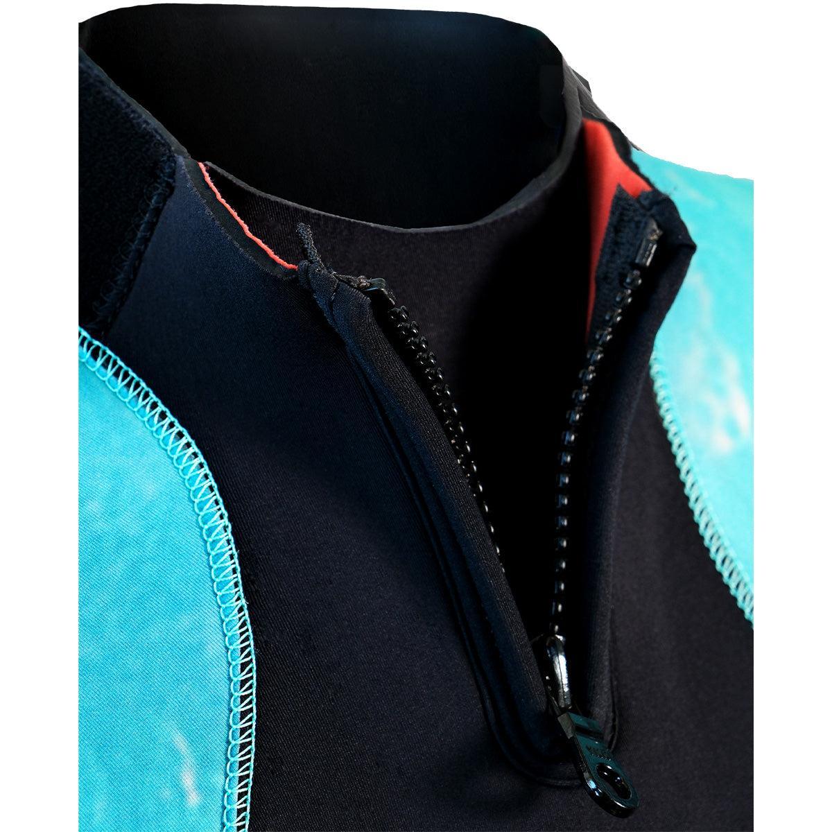 Bare 7mm Nixie Ultra 2.0 womens wetsuit detail - 002411GRD 5mm Nixie Ultra 2.0 Female 3quarter Detail3