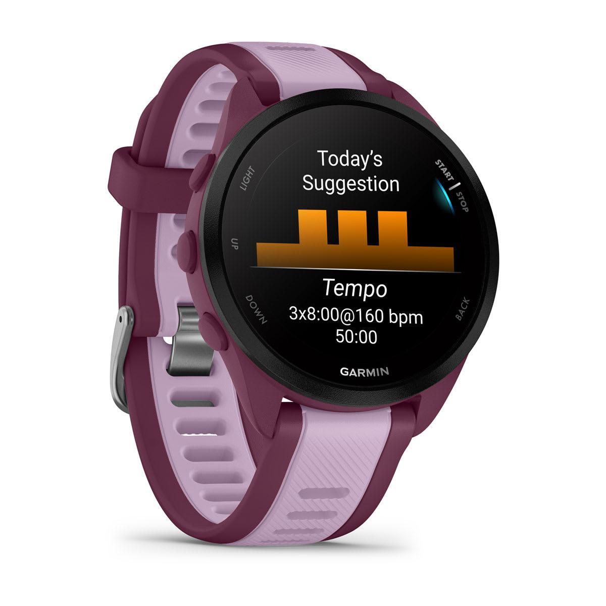 Garmin Forerunner 165 Music GPS Running Smartwatch with Audio
