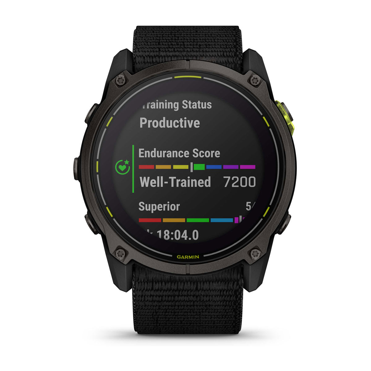Garmin Enduro 3, Carbon Gray DLC Titanium with Black Ultrafit Nylon Strap