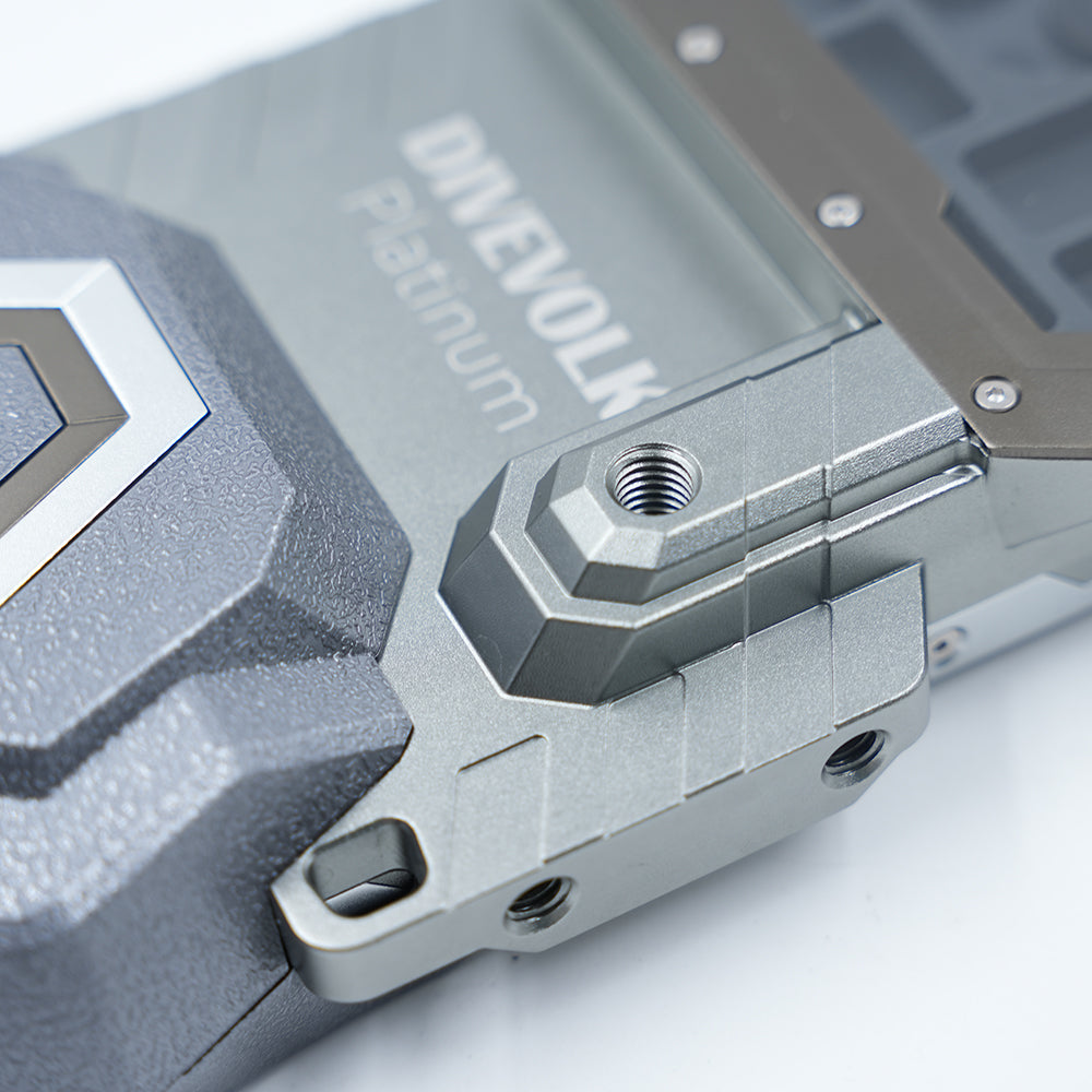 DiveVolk SeaTouch 4 Max Underwater Smartphone Housing - Platinum