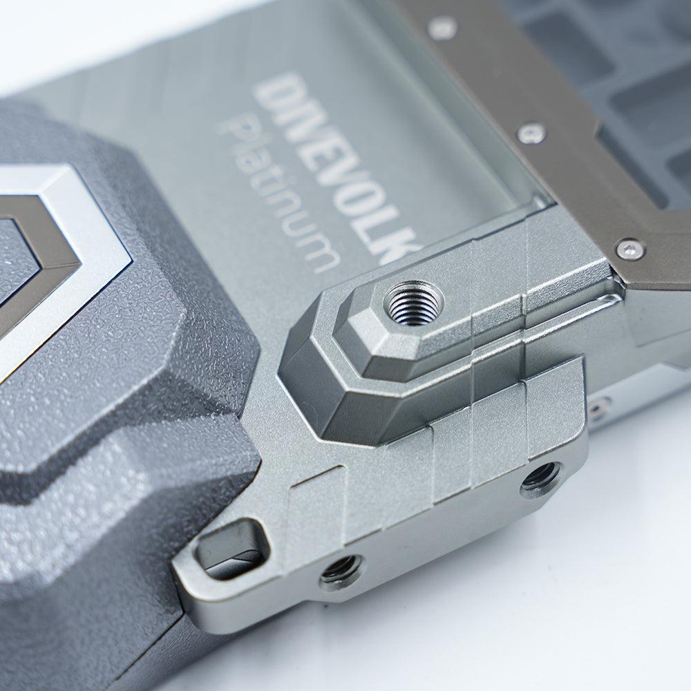 DiveVolk SeaTouch 4 Max Underwater Smartphone Housing - Platinum