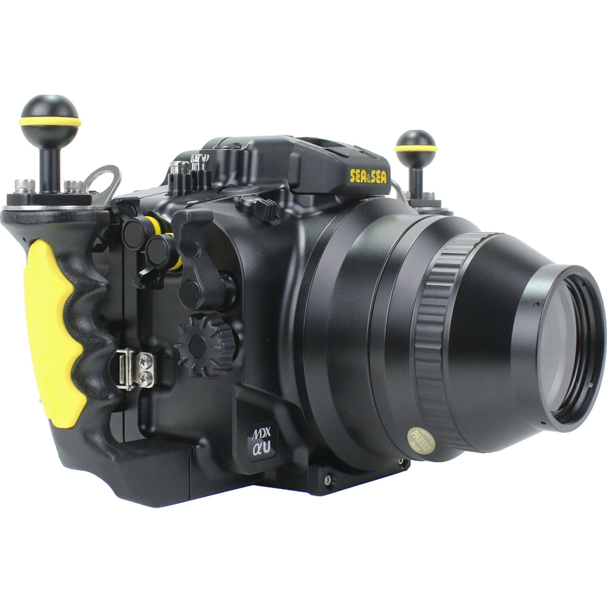 Sea & Sea MDX-AU Housing For Sony A7LV Black w/Optical TTL Connection (50139)