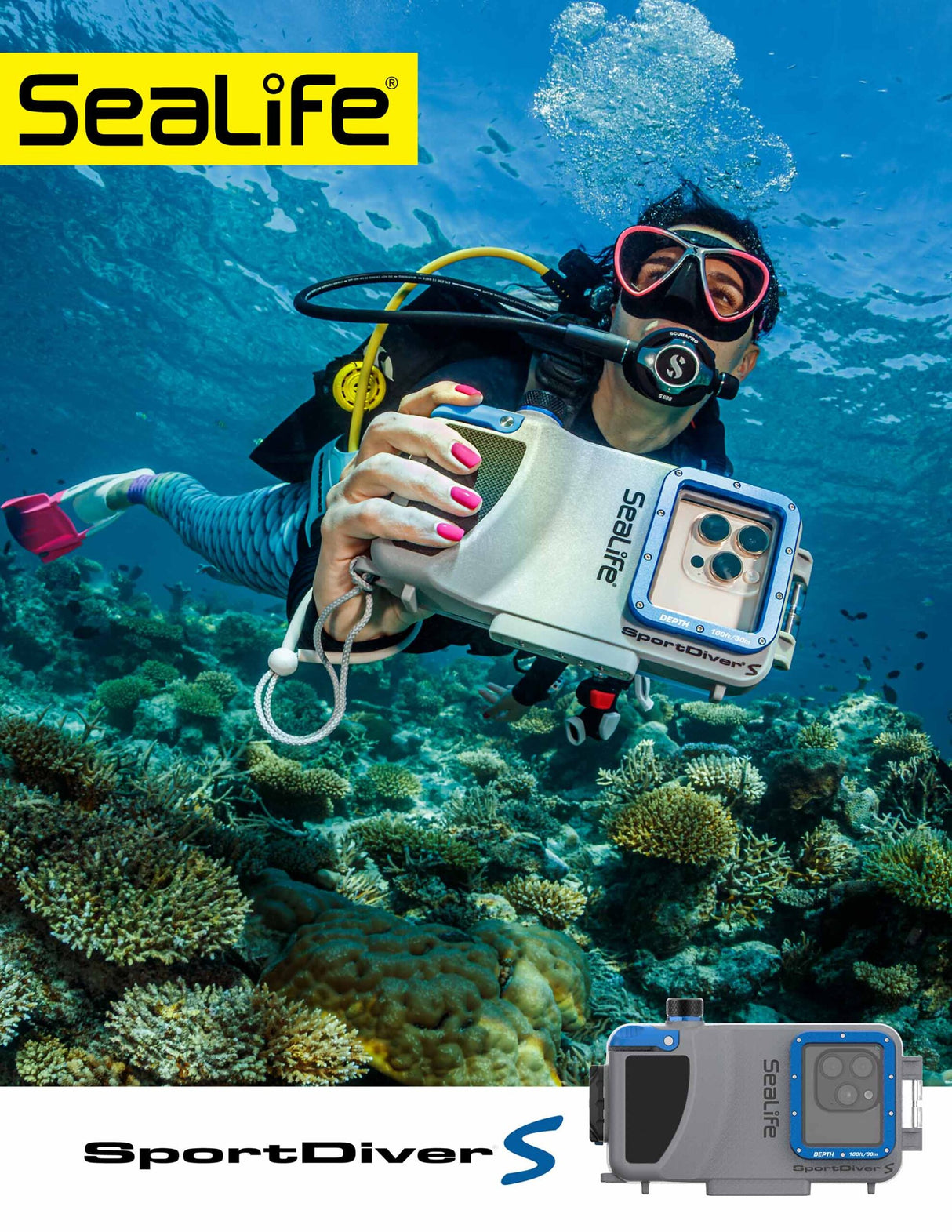 Sealife SportDiver S Underwater Smartphone Housing