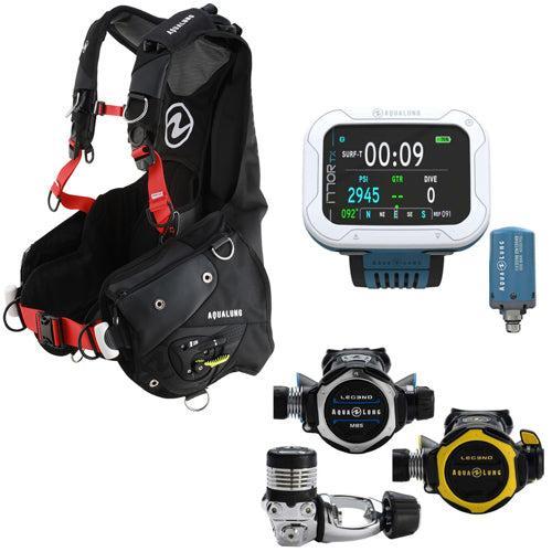 Aqualung Axiom I3+ Men's BCD Black/Red Insider Package