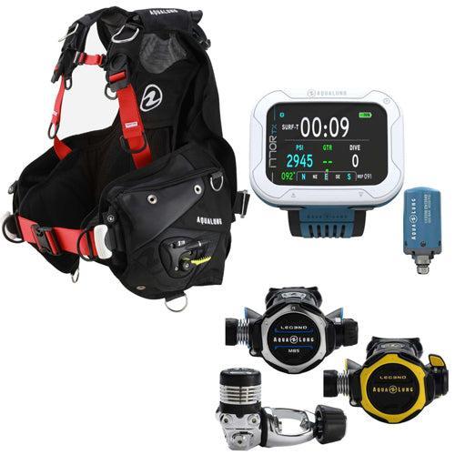 Aqualung Axiom I3+ Women's BCD Black/Red Insider Package