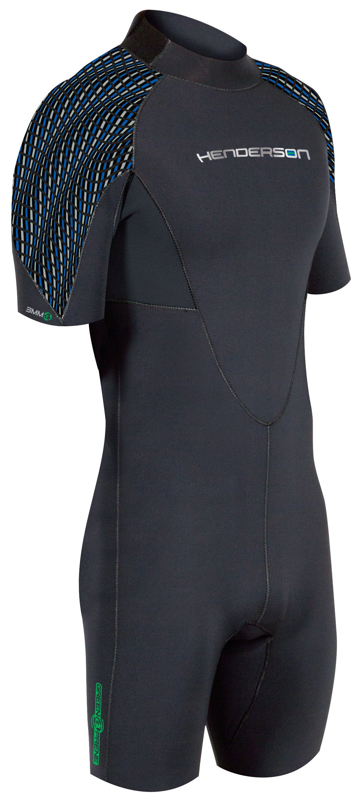 Henderson 3mm Greenprene Mens Shorty