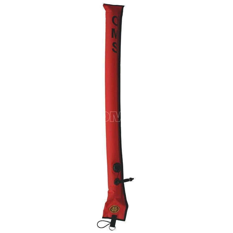 OMS Dive Gear Orange, 3.3' Long (1 Meter), Closed, No-Lock LP Connector, w/ OPV (~ 3 kg lift) Color Orange