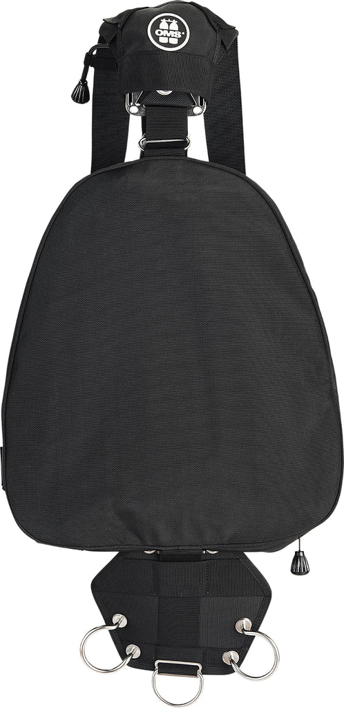 OMS Dive Gear SideStream Harness, 27lb (~12.5 kg) Redundant Air-Cell, Spine Weight Pocket (REDUCED) Color Black