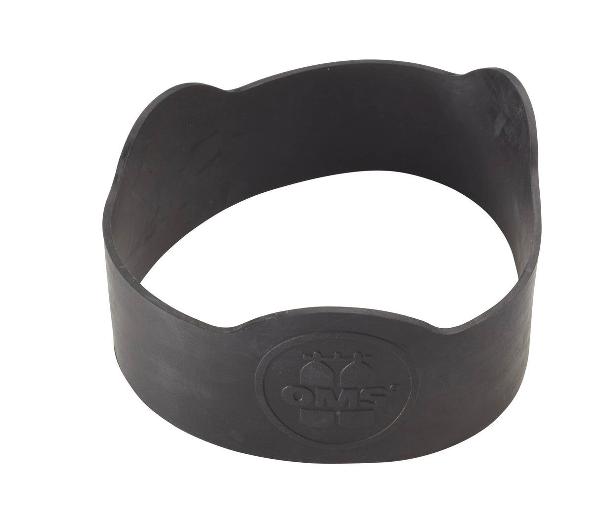 OMS Dive Gear Rubber Band (2.5 cm wide) for 40cf Color Black