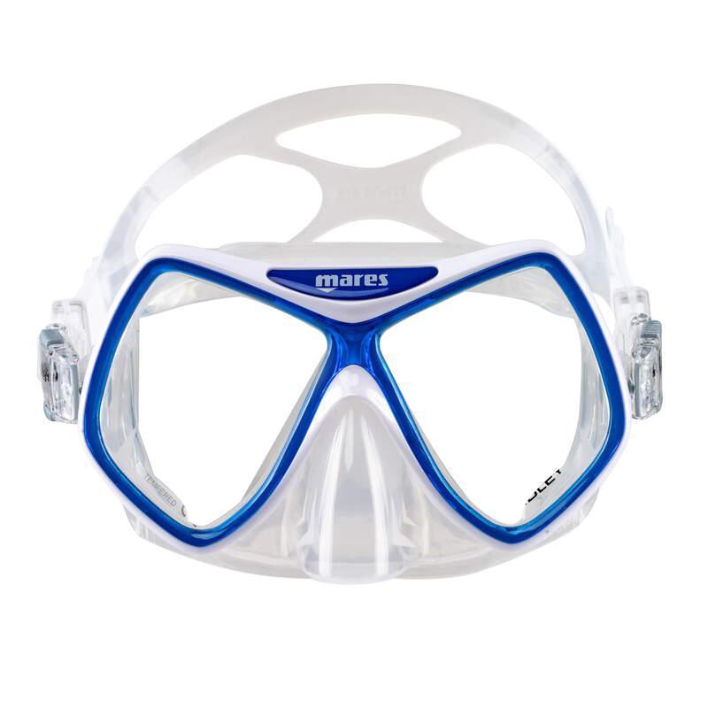 Mares Mask Ridley Blue White