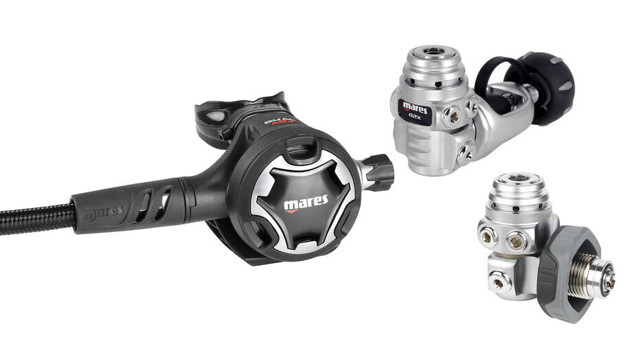 Mares Regulator Dual Adj 62X Black