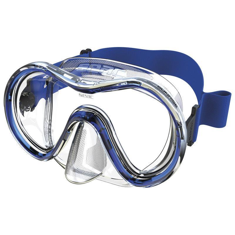 Seac Sunrise Single Lens Tempered Glass Dive Mask