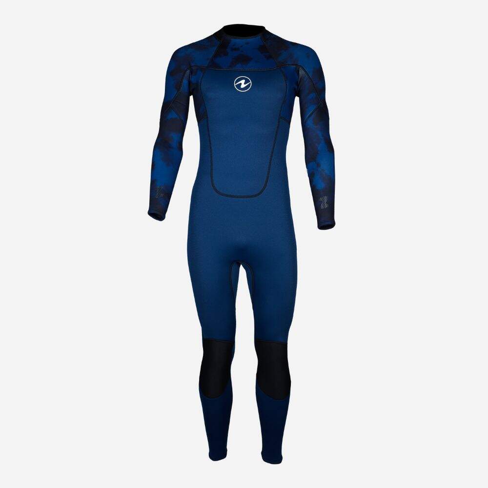 Aqualung Jumpsuit Hydroflex 3/2mm Man Navy Print Blue