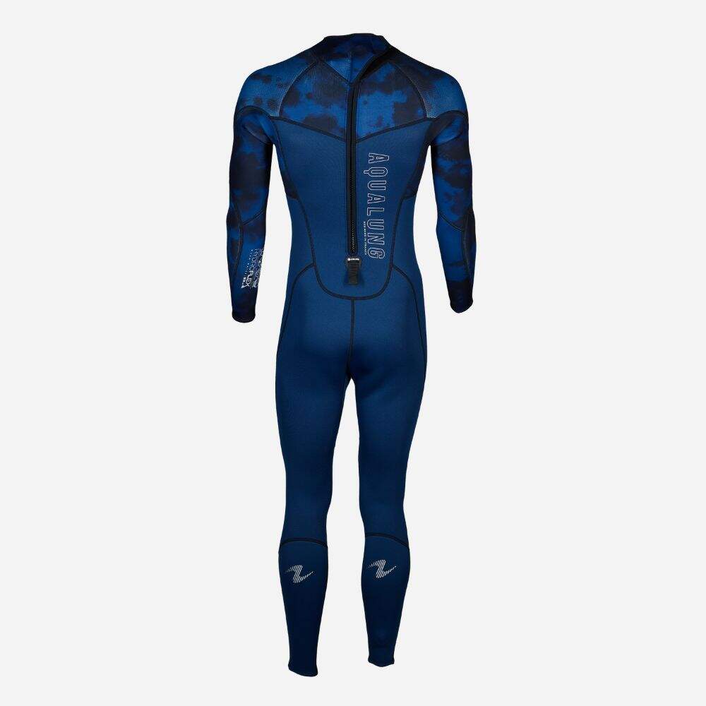 Aqualung Jumpsuit Hydroflex 3/2mm Man Navy Print Blue