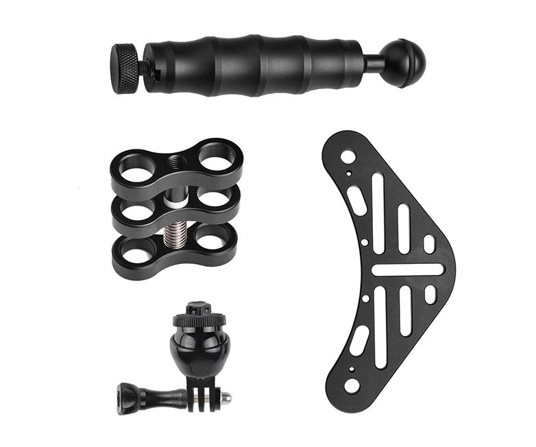 OrcaTorch H02 Underwater Camera Tray with Quick-Release Handle