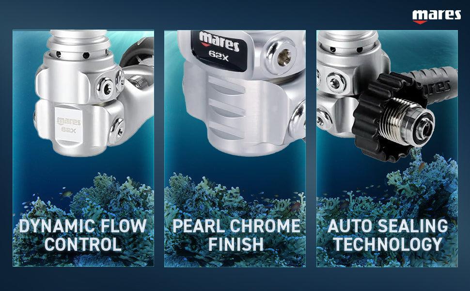 Mares Dual Adj 62X Regulator