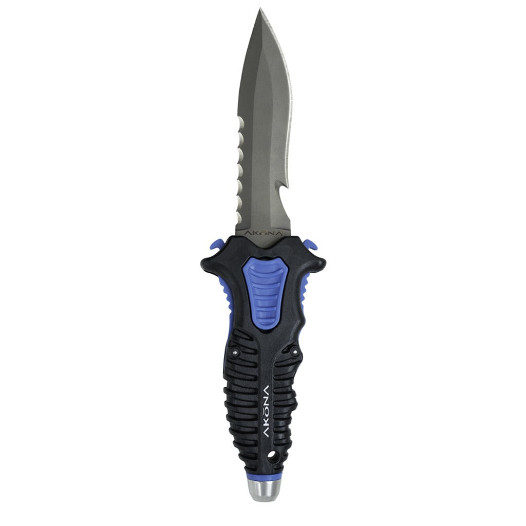 Akona Sidekick Titanium Medium Tip Dive Knife, AK955BU
