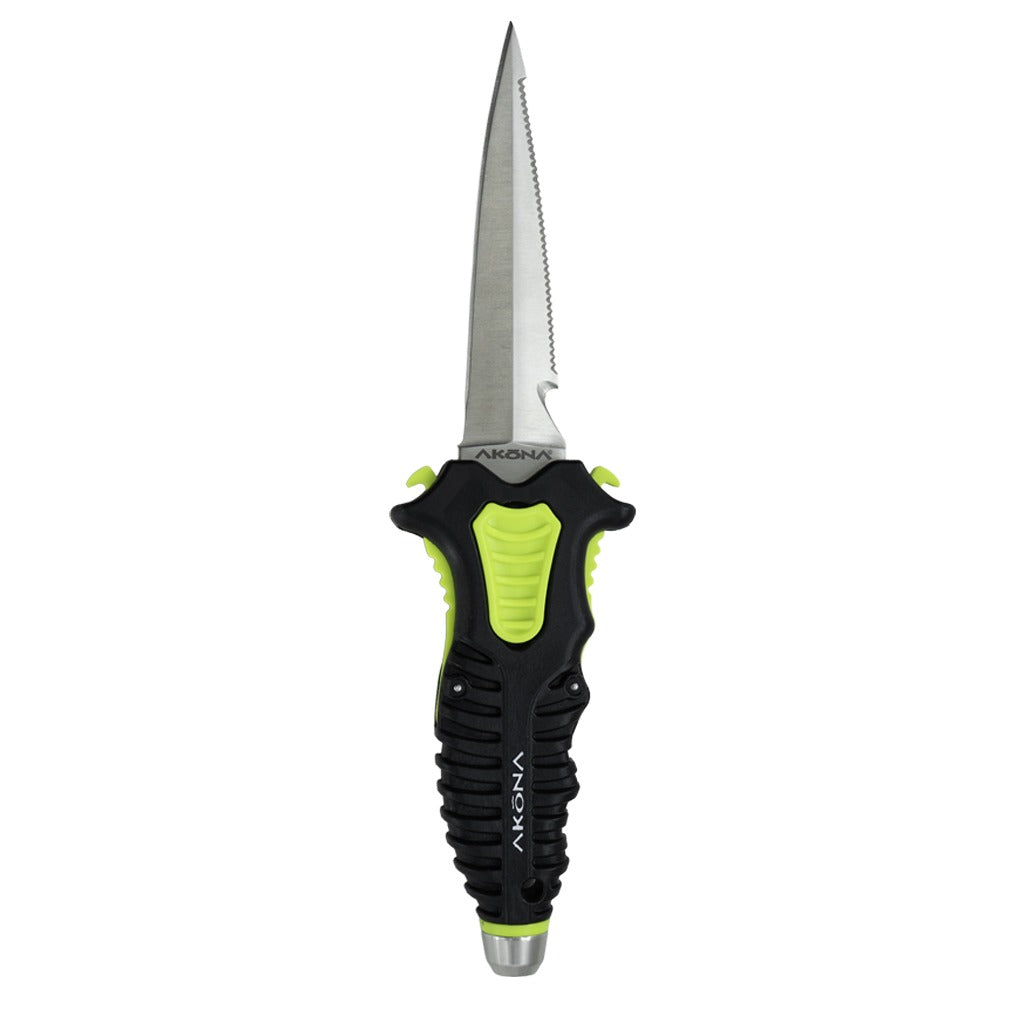 Akona Sidekick Stainless Dagger Tip Dive Knife, AK975NY