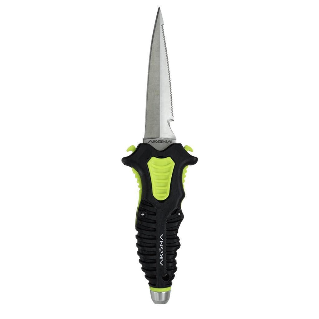 Akona Sidekick Stainless Dagger Tip Dive Knife, AK975NY