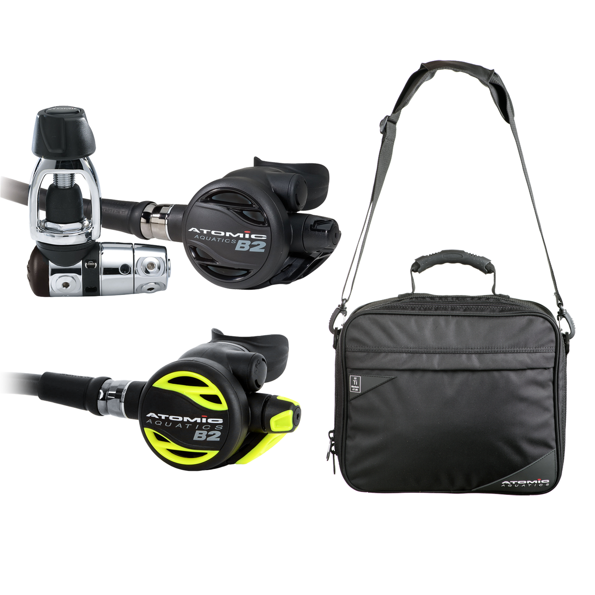 Atomic B2 Regulator + Atomic Octo + Regulator Bag Package