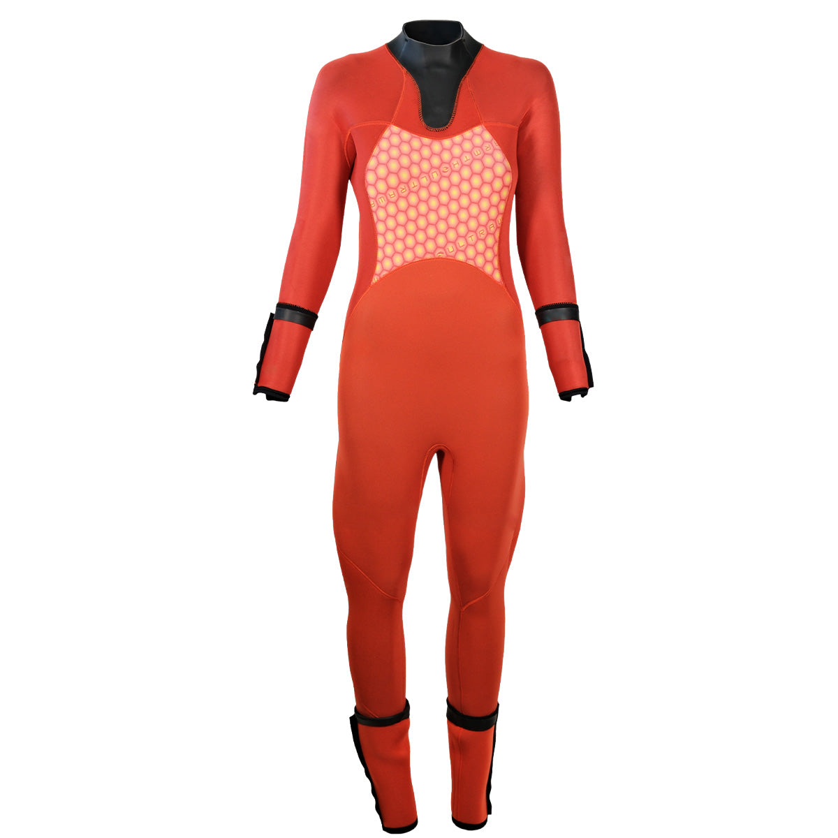Bare 7mm Nixie Ultra 2.0 womens wetsuit detail - Omnired Front