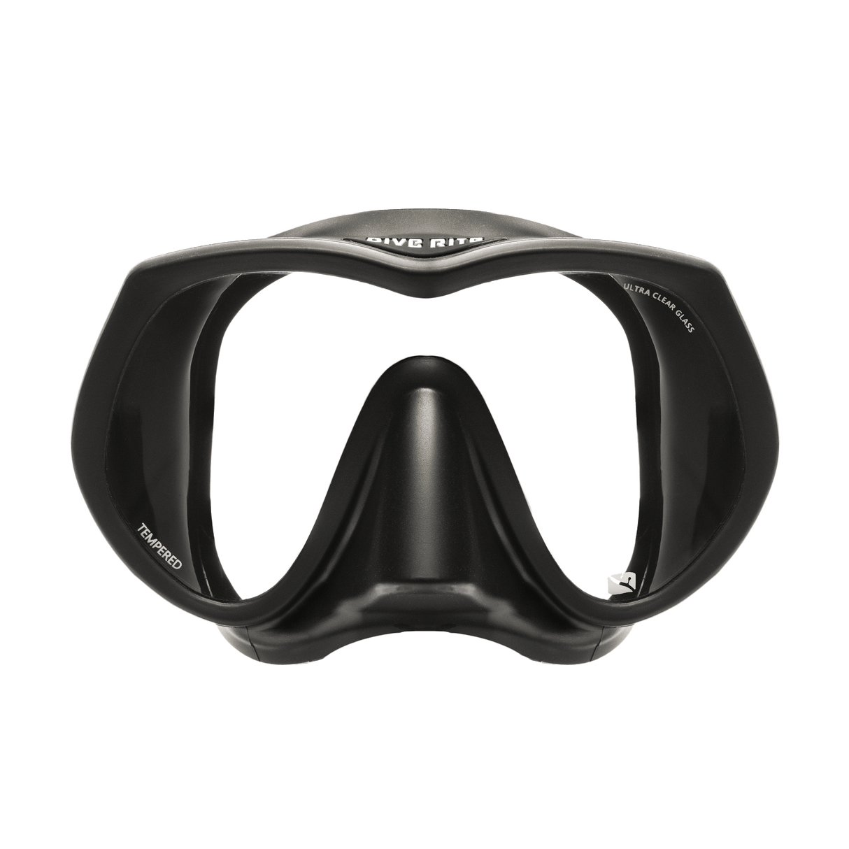 Dive Rite ES155 Single-Lens Diving Mask Low-Volume Ultra-Clear