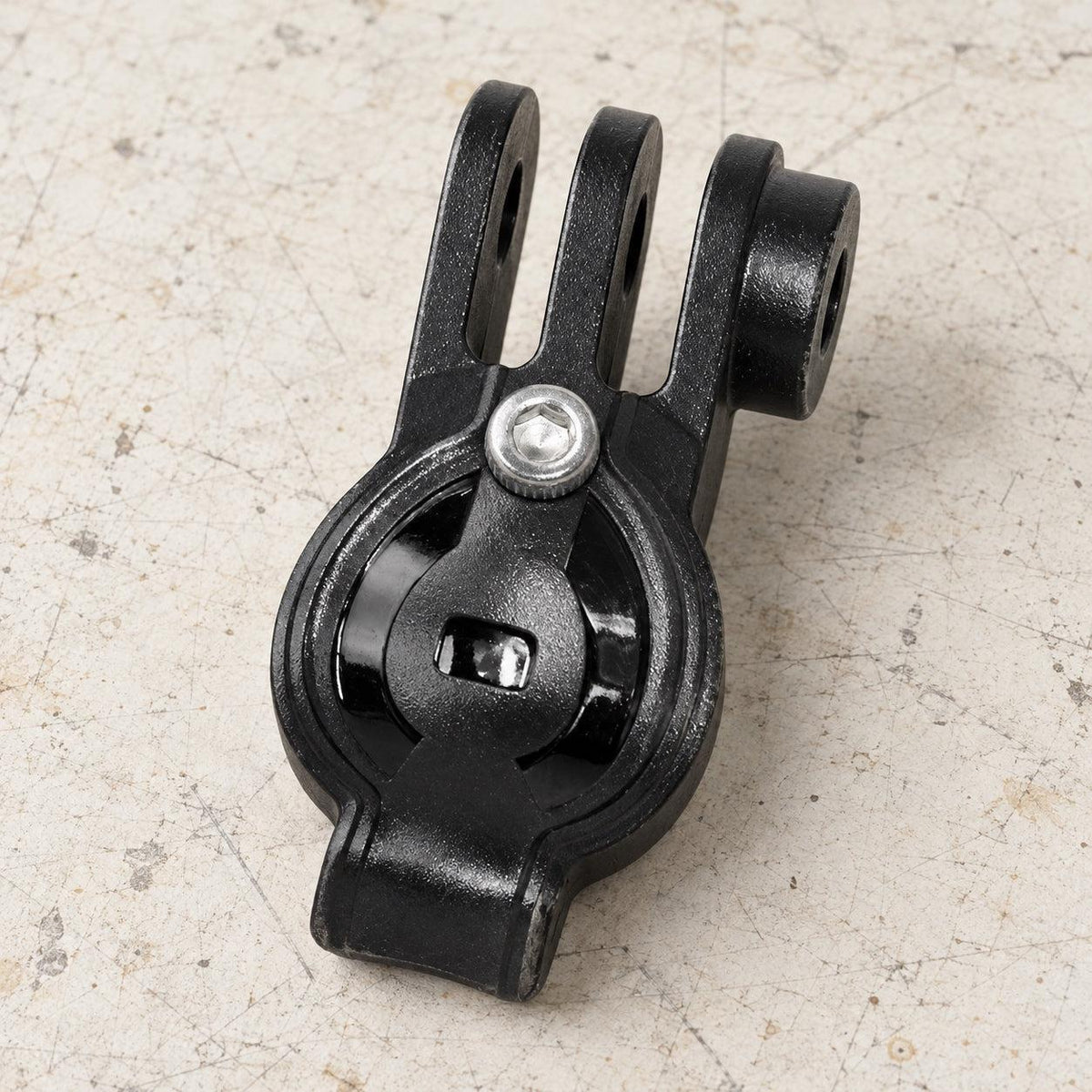 Open Box Hollis M3 GoPro Mount Scuba Mask Accessory — default, open box, lightly used on off-white work table