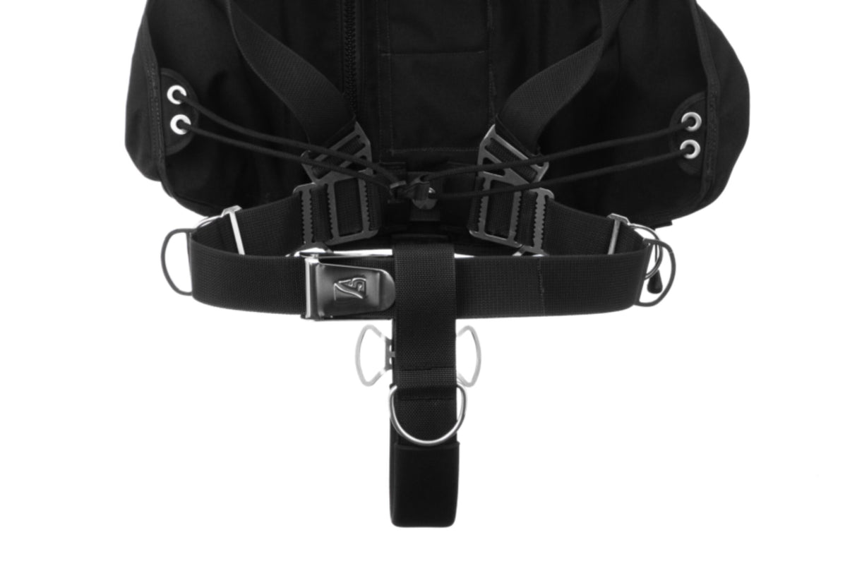 Dive Rite Nomad Ray Sidemount System rapid adjustment sizing