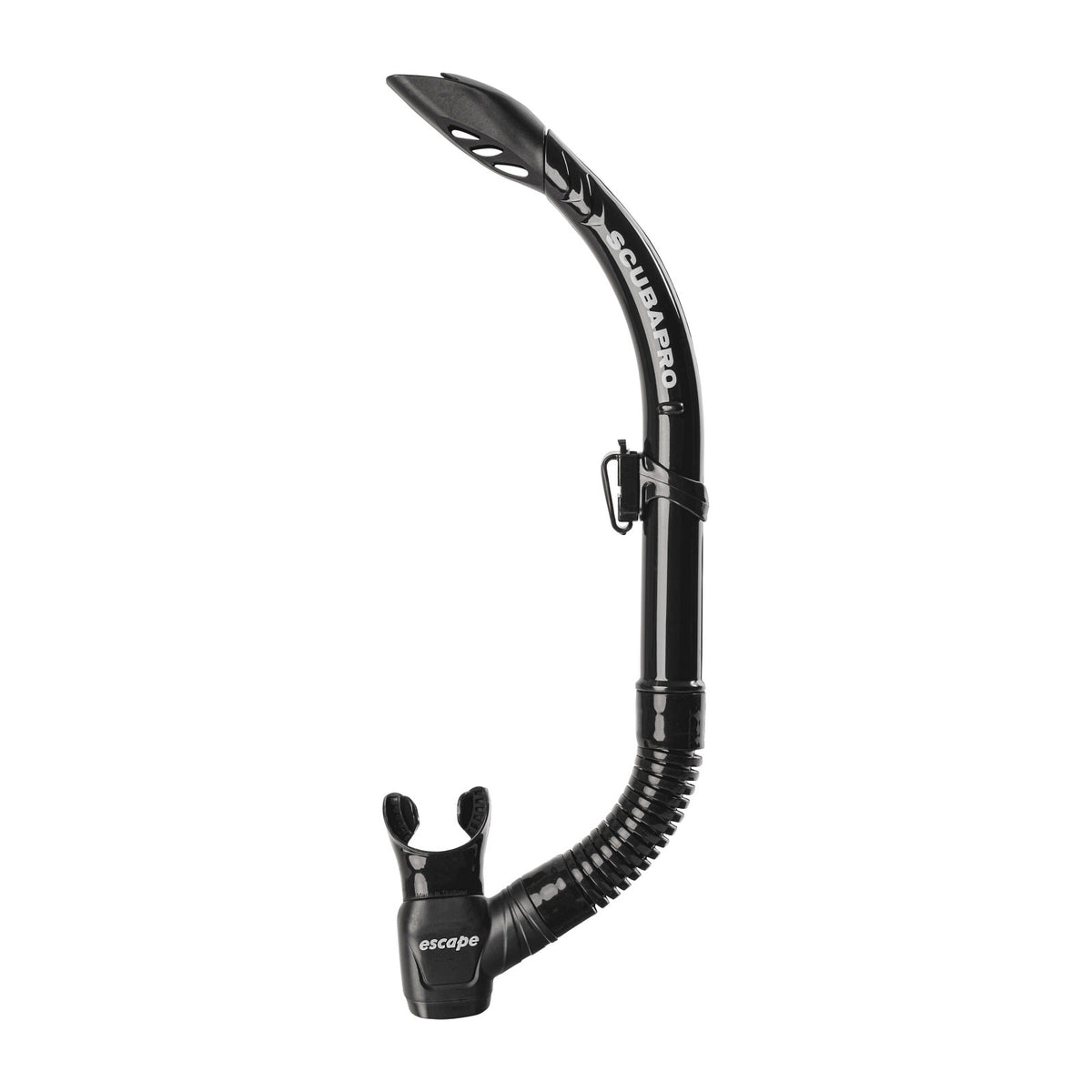 Scubapro Escape Semi-Dry Snorkel Black