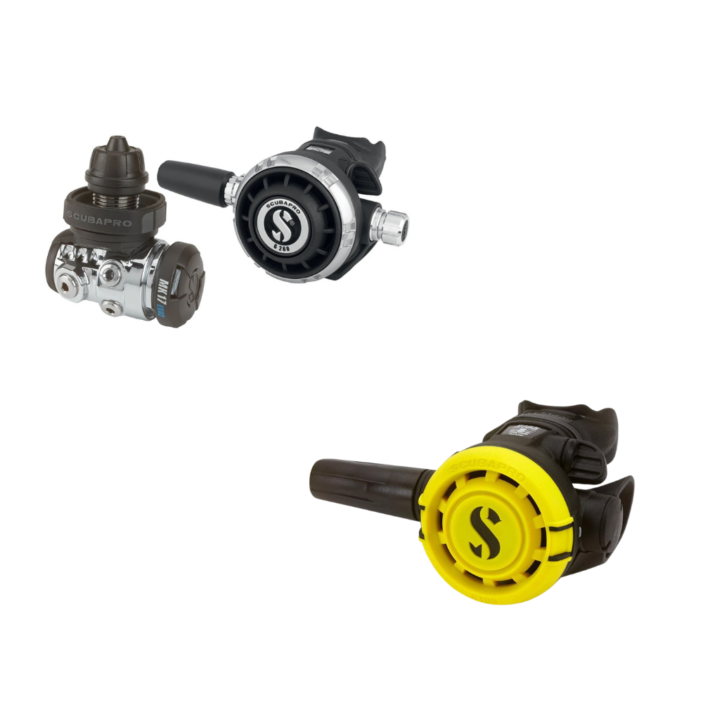 Scubapro MK17 EVO2/G260 Regulator w/ FREE R105 Octopus