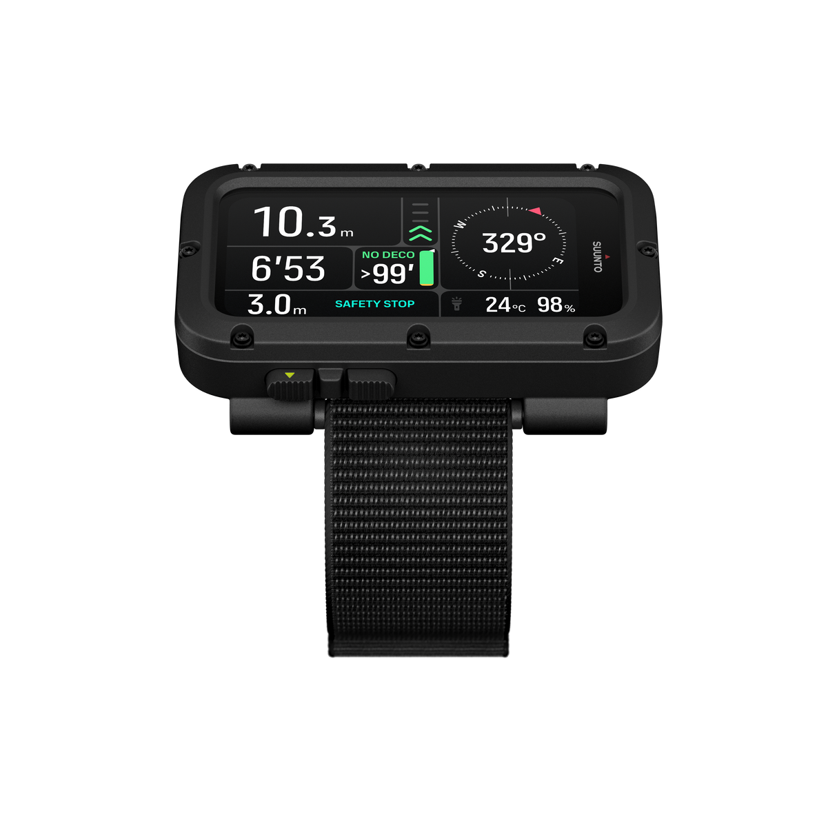 Suunto Nautic Elastic Textile Strap Durable Dive Ready Comfort Band