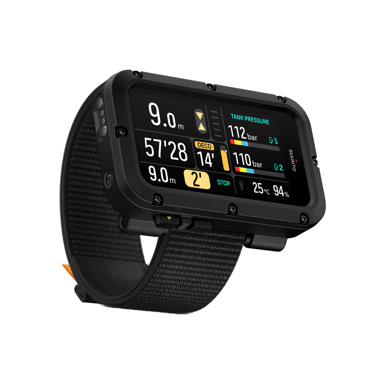 Suunto Nautic Elastic Textile Strap Durable Dive Ready Comfort Band