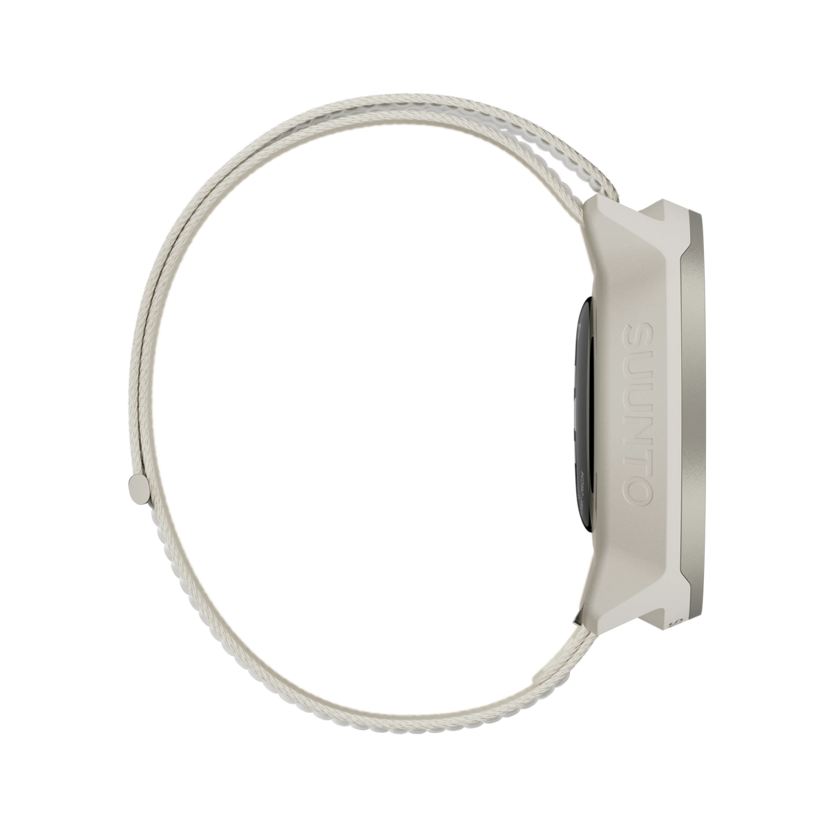 Suunto Run Frost Gray side view