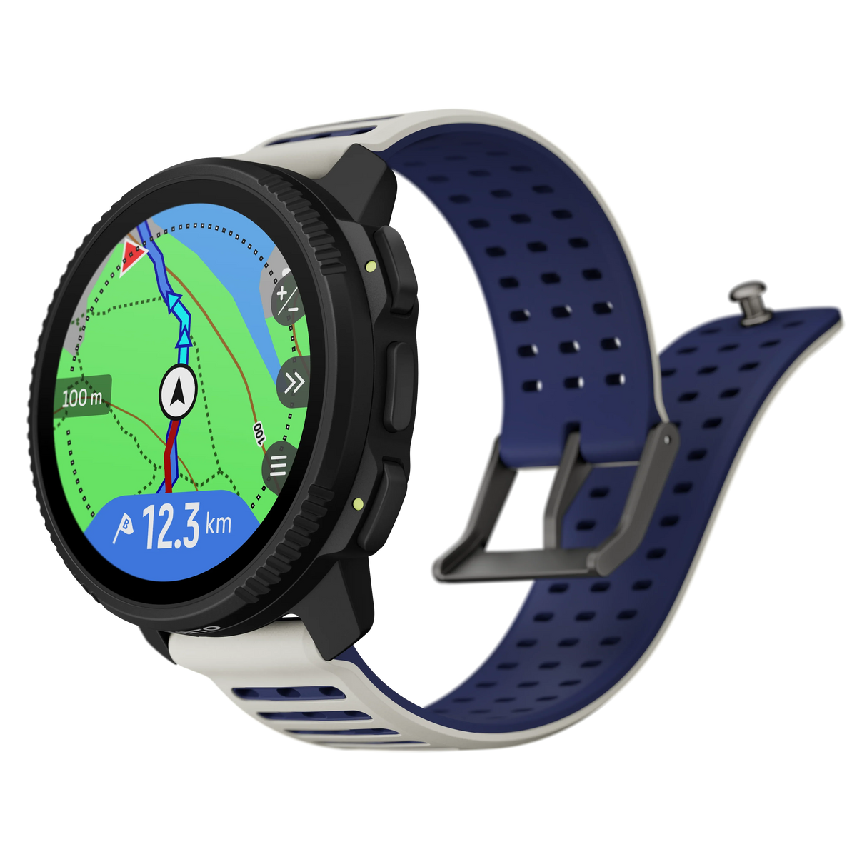 Suunto Vertical 2 Arctic Gray navigation map route