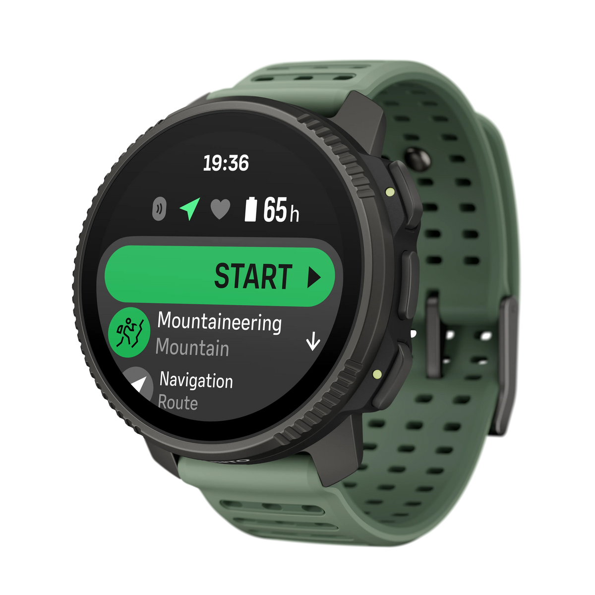 Suunto Vertical 2 Titanium Sage trail running start