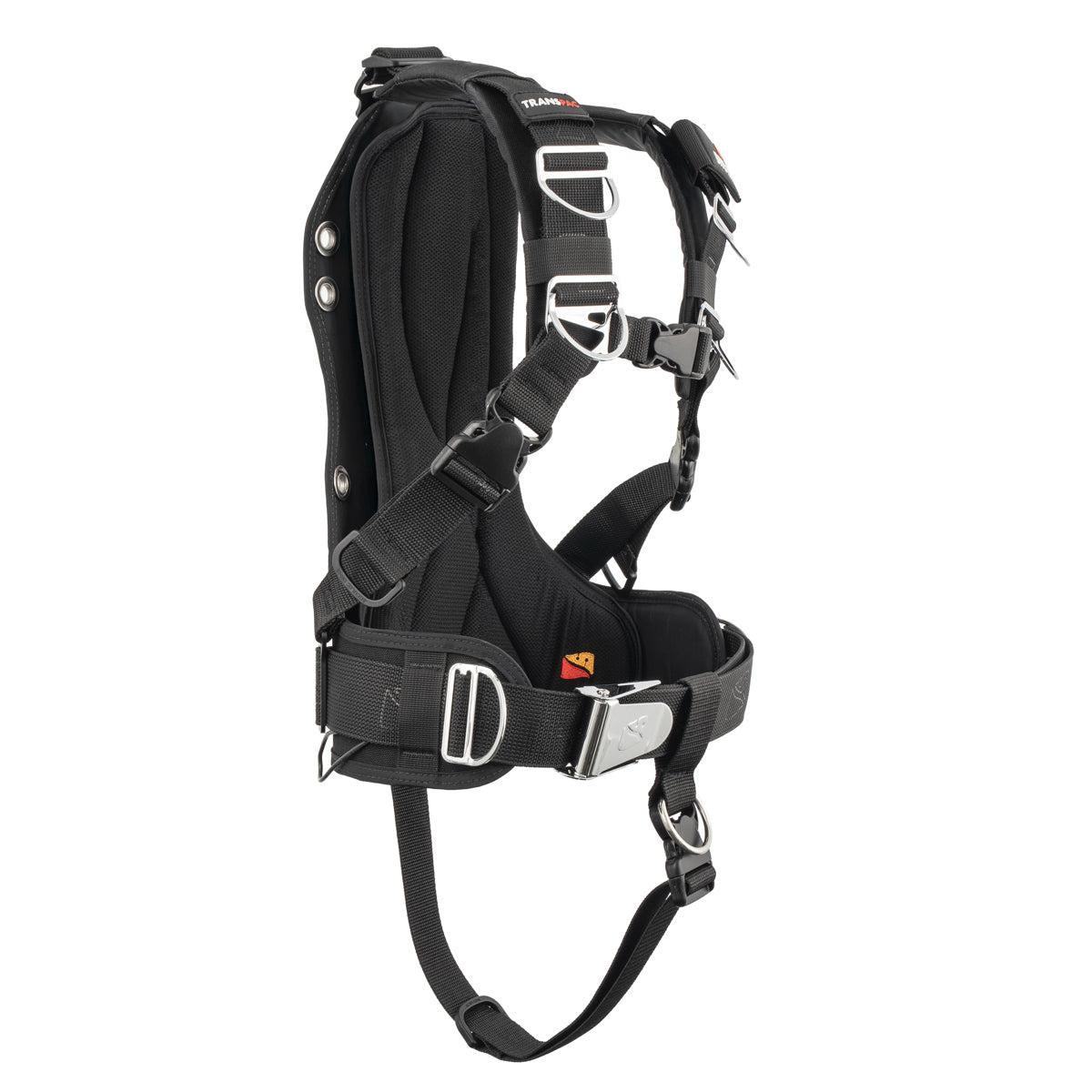 Dive Rite TransPac Harness Nylon Backplate Compatible With Wings
