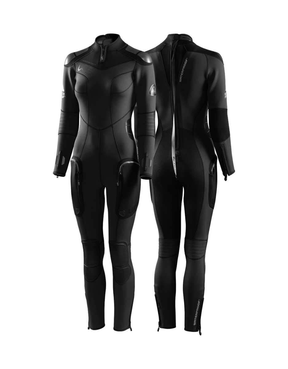Waterproof W5 3.5mm Fullsuit - Womens (2026, All Black)