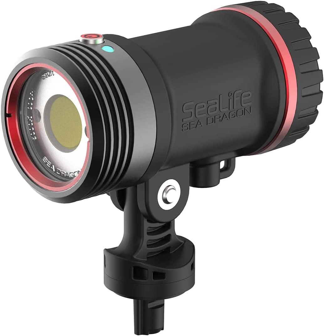 Open Box Sea Dragon 5000+ COB LED Photo-Video Light (Includes Light Head, Flex-Connect YS & 1” Ball Joint Adapter, Battery & Charger, Protective cover)