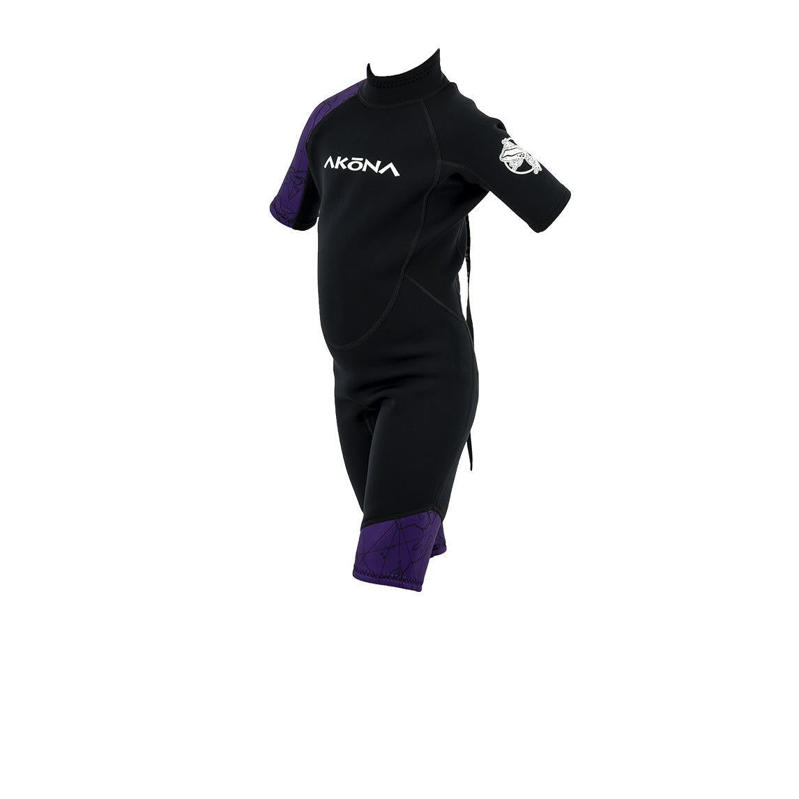 Akona 3/2 Kid's Shorty-Purple-2-