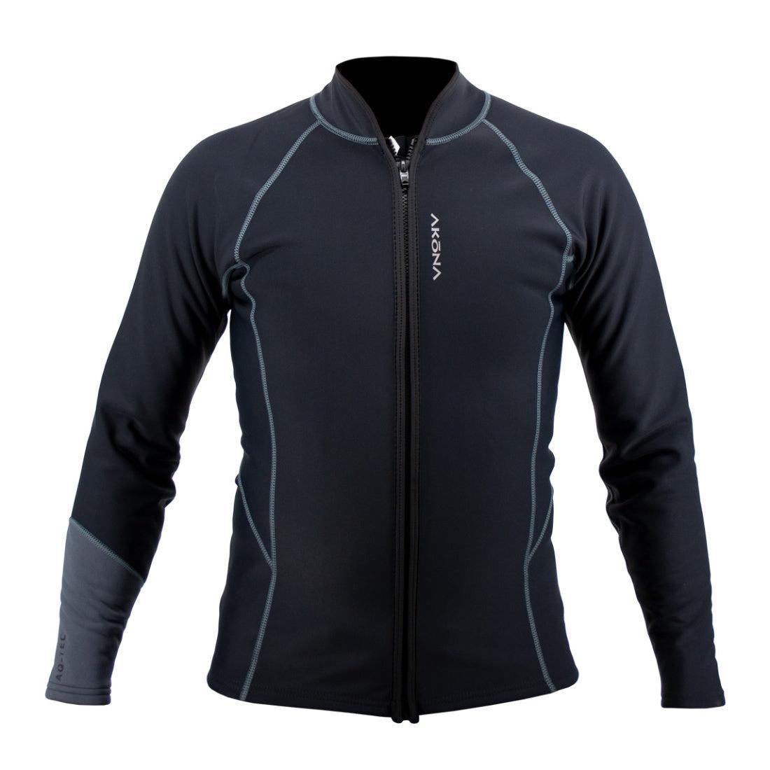 Akona AQ-Tec Men's Long Sleeve Rash Guard Jacket-2XS-