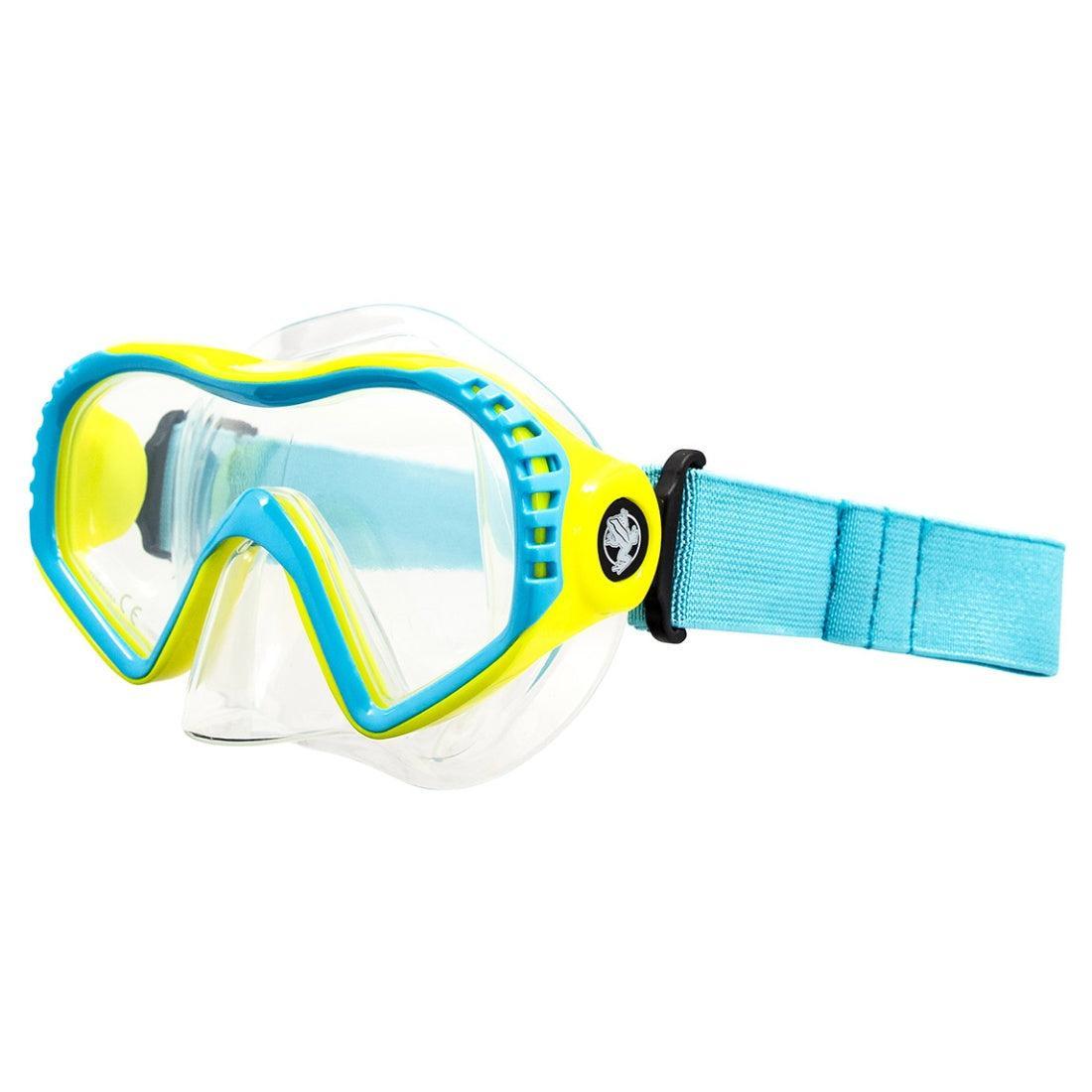 AKONA Joey Kids Snorkeling Mask-Blue/Green-