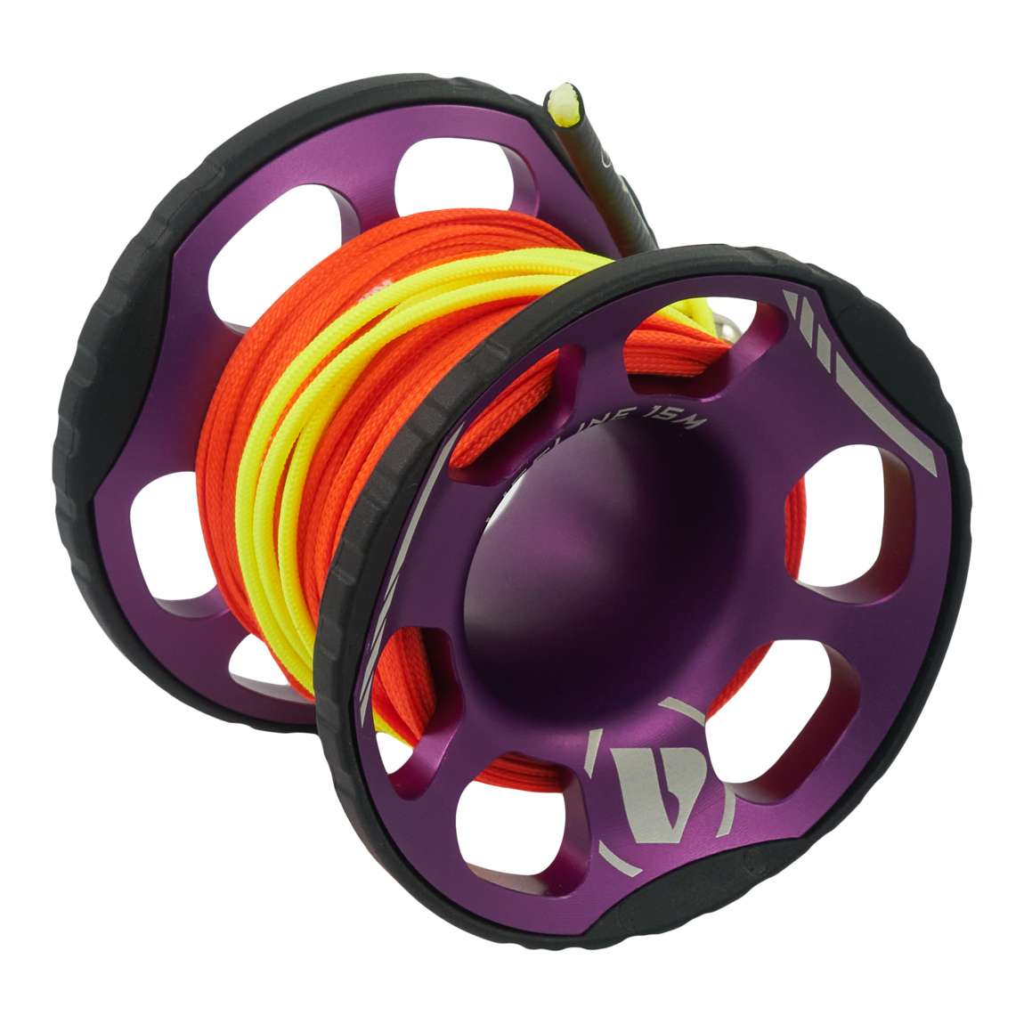 Apeks 15M Lifeline Spool Purple/Bright Orange-