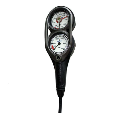 Apeks 2-Gauge Console 5K PSI/230ft Black/Dark Grey-