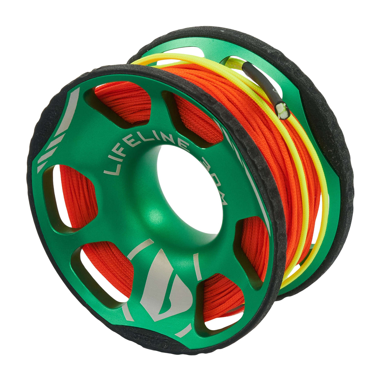 Apeks 30m Lifeline Spool Green/Bright Orange-