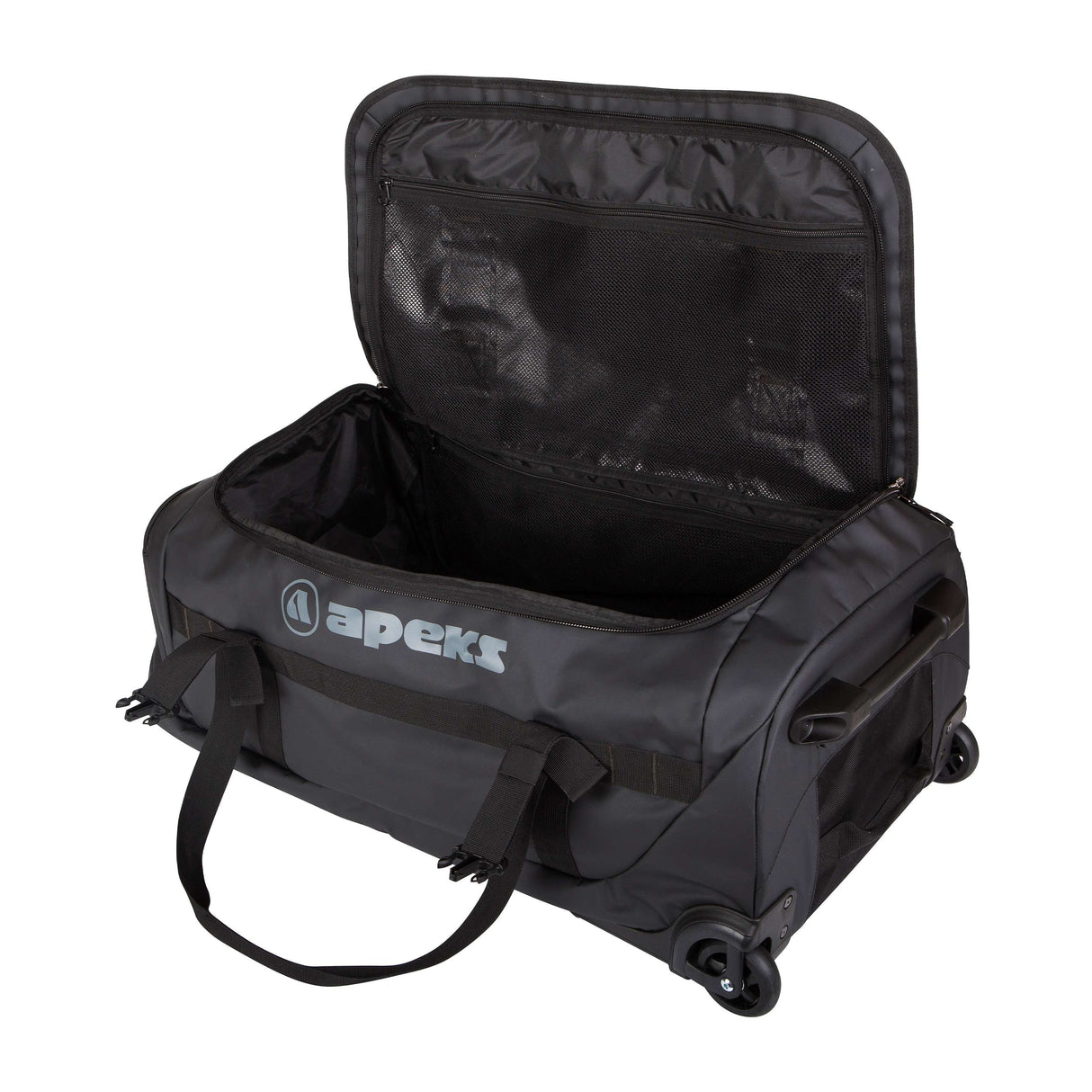 Apeks Roller Dive Bag Black Grey-