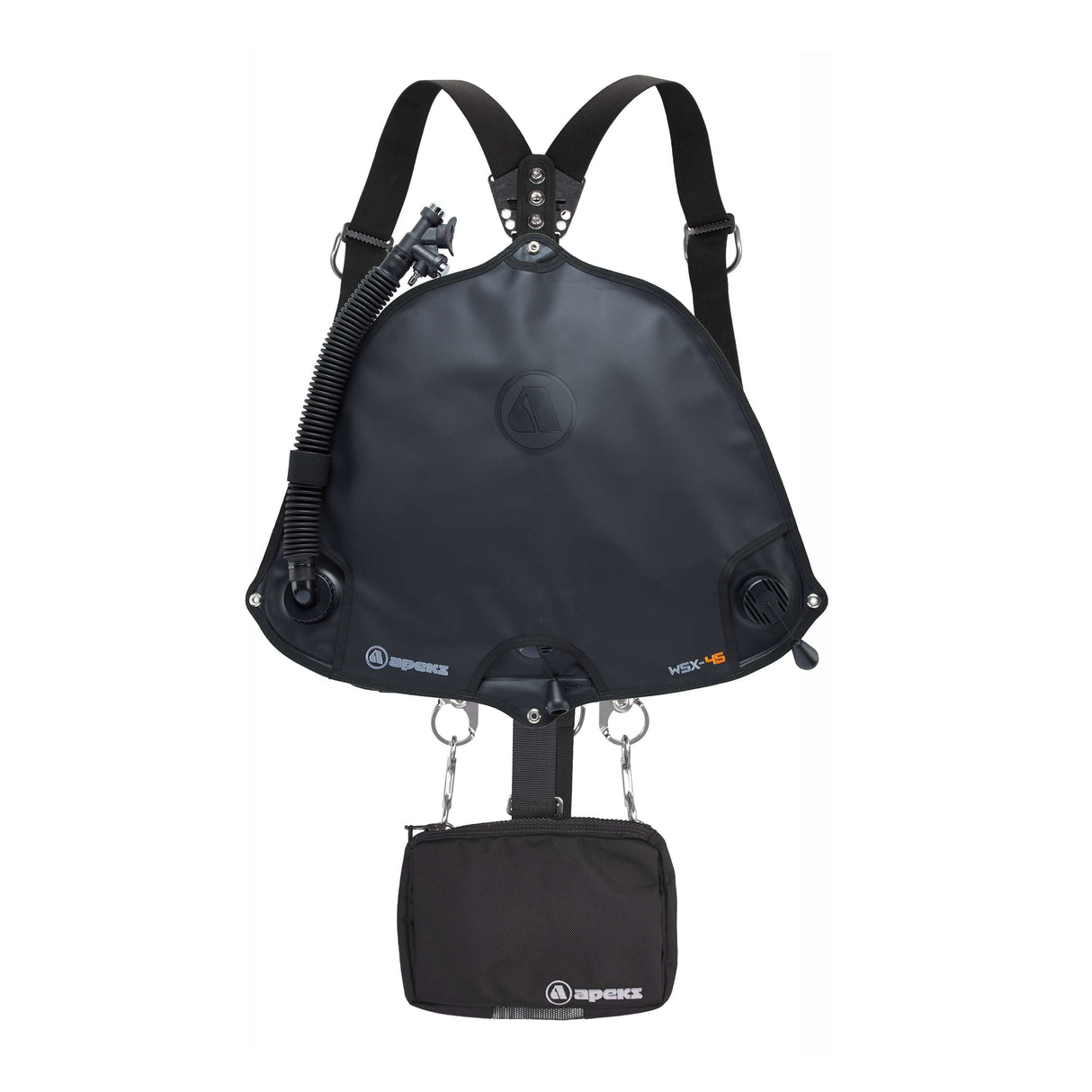 Apeks WSX-45 Complete BCD Sidemount System Black/Grey-