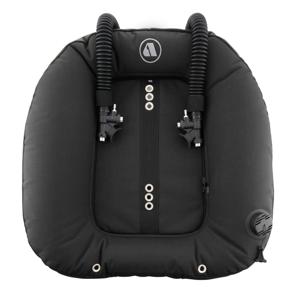 Apeks WTX-D60T Redundant Twin Wing Black-