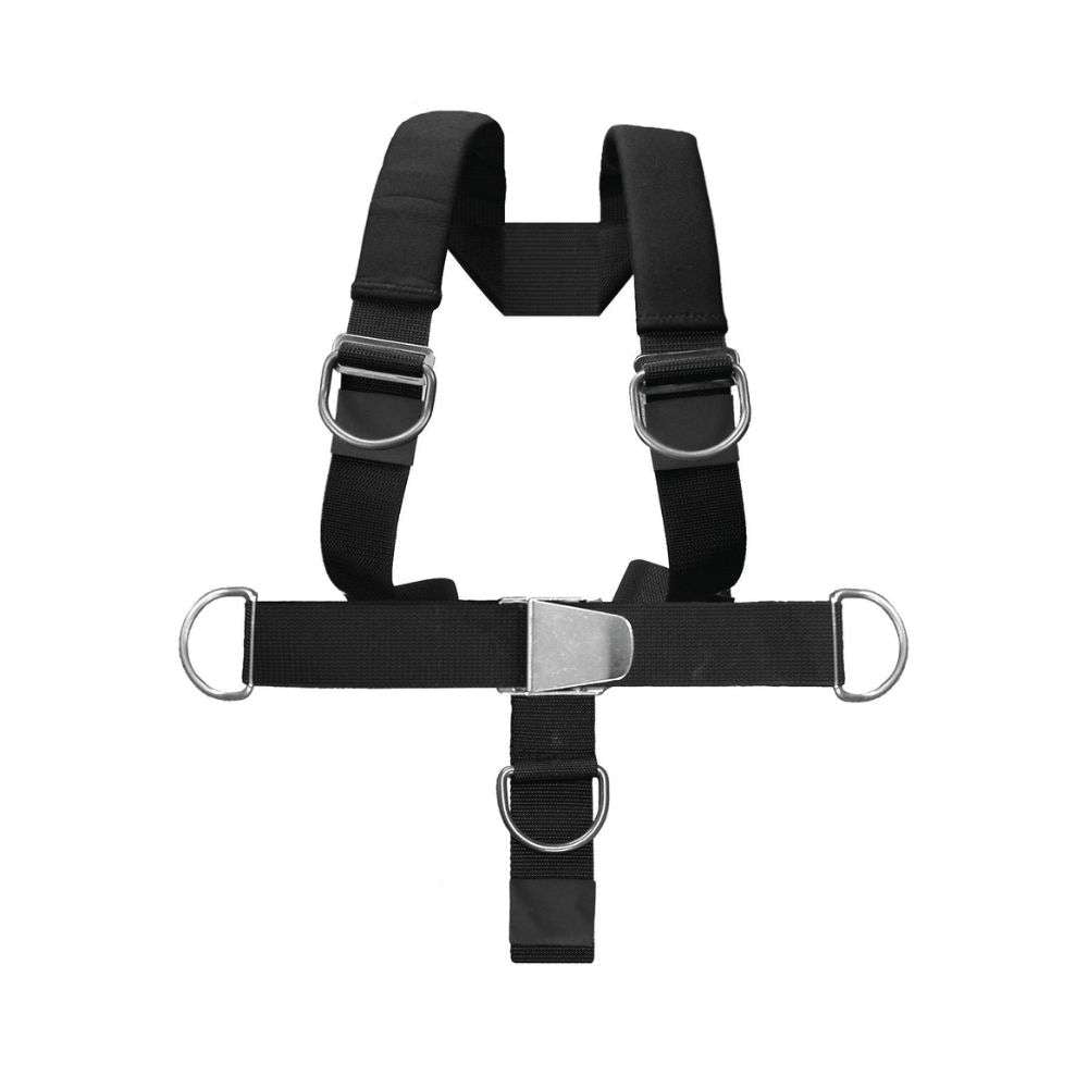 Apeks WTX Deluxe Webbed Harness Black/Grey-